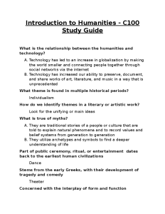 Introductory Humanities Courses Ignite Student Interest